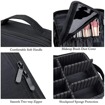 Stylish JOURMON Makeup Organizer for Travel