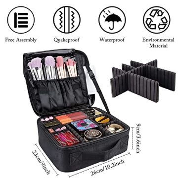 Stylish JOURMON Makeup Organizer for Travel