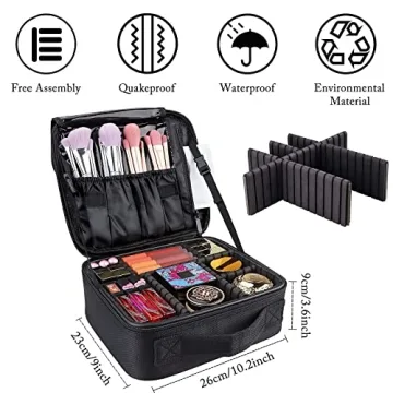 Stylish JOURMON Makeup Organizer for Travel