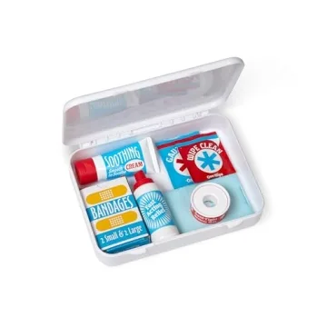 Melissa & Doug First Aid Kit Play Set - 25 Pieces