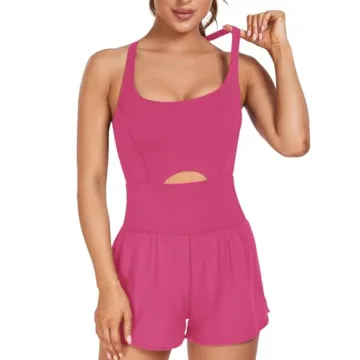 Raxnode Athletic Romper - Stylish, Comfortable Workout Wear