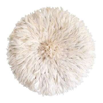 African Home Authentic Handmade Juju Hat For Wall Decor