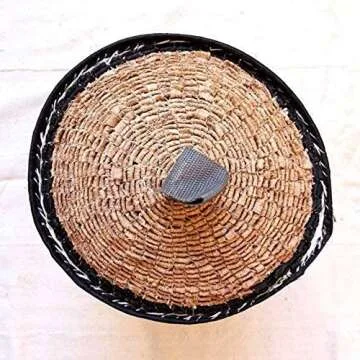 Authentic Handmade Feather Decorative Juju Hat Wall Art