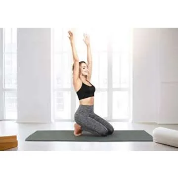 Fengbay High Waist Yoga Pants, Pocket Yoga Pants Tummy Control Workout Running 4 Way Stretch Yoga Leggings