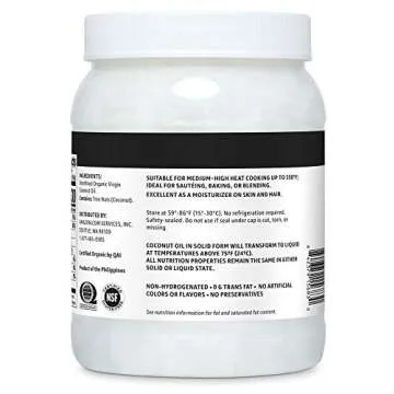 Happy Belly Organic Virgin Coconut Oil - Versatile & Organic