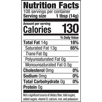 Happy Belly Organic Virgin Coconut Oil - Versatile & Organic