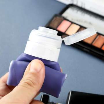 Gemice Leak Proof Travel Bottles for Toiletries 3oz