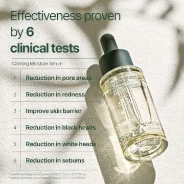 Pyunkang Yul Calming Moisture Serum for Strong Daily Moisturizing Power, Skin Revival & Soothing Care with Centella Asiatica, Tea Tree, 5 Hyaluronic Acids, Ceramide |