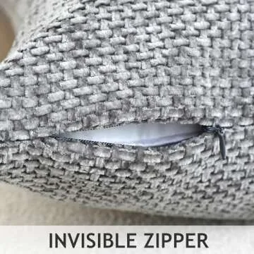 Stellhome Neutral Decorative Throw Pillow Covers Set of 4