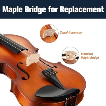 Mendini 3/4 Violin Set for Beginners - Complete Kit