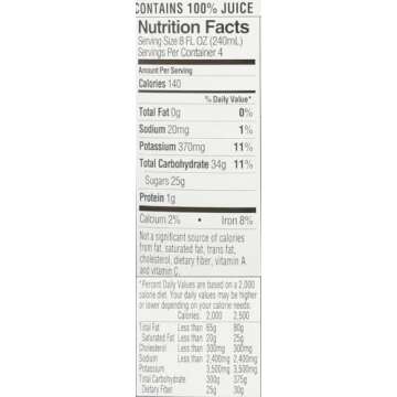 Knudsen Just Juice, Tart Cherry 32 fl.oz (Pack of 2)