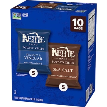 Kettle Brand Potato Chips Variety Pack 10 oz for All