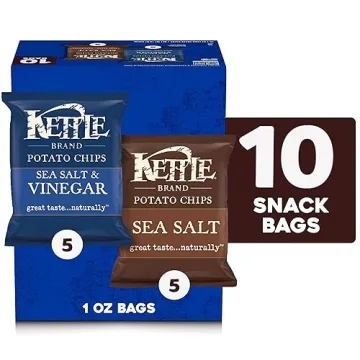 Kettle Brand Potato Chips Variety Pack 10 oz for All