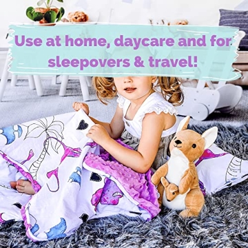 JumpOff Jo Toddler Nap Mat - Ultra Soft & Portable