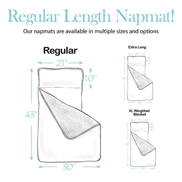 JumpOff Jo Toddler Nap Mat - Ultra Soft & Portable