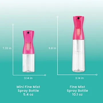 TANGLE TEEZER Fine Mist Spray Bottle for Hydrating Curls