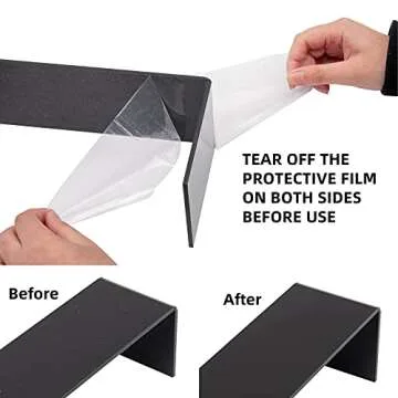 ihomecooker 6 Pc Acrylic Display Risers for Shoes & Desserts