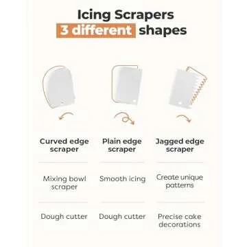 Kootek 71PCs Cake Decorating Supplies Kit with Revolving Cake Stand Turntable, 12 Numbered Icing Piping Tips, 2 Spatulas, 3 Icing Comb Scraper, 50+2 Piping Bags, and 1 Coupler for Baking