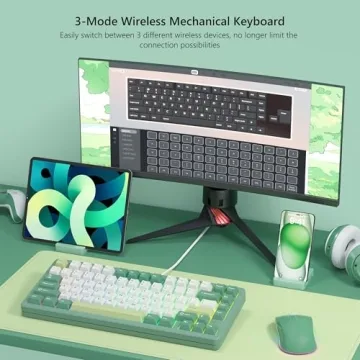 Womier SK75 Wireless Mechanical Keyboard with RGB Lighting