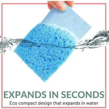 bioGo Eco-Friendly Compostable Pop-Up Sponges - 30 Pack