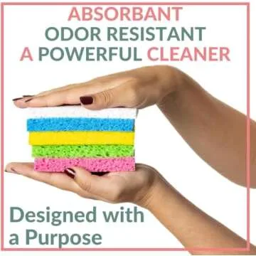 bioGo Eco-Friendly Compostable Pop-Up Sponges - 30 Pack