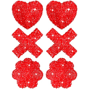 Stylish Hercicy Rhinestone Pasties - Reusable Nipple Covers