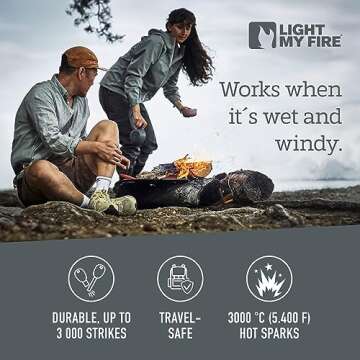 Light My Fire Scout Waterproof Fire Starter Kit