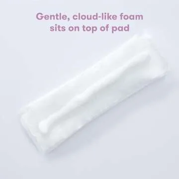 Frida Mom Postpartum Leak Proof Pads (18ct) + Frida Mom Witch Hazel Perineal Healing Foam for Postpartum Care, Cooling Pain Relief and Hemorrhoid Treatment, 5 Fl Oz