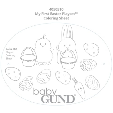 GUND Baby My First Easter Basket 5-Piece Playset for Infants