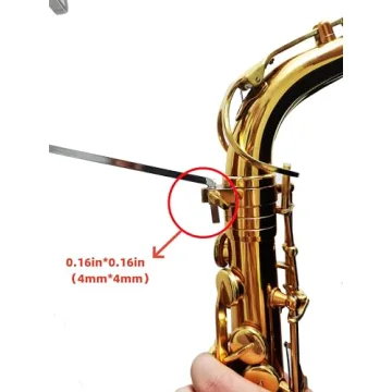 BEIIRLLA Alto Saxophone Lyre Phone Holder for Musicians