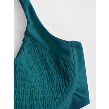 Stylish ZAFUL Women's V-Wired Bikini for Summer Fun