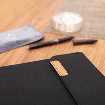 Eco-Friendly Rocketbook Capsule 2.0 Folio Cover - Black