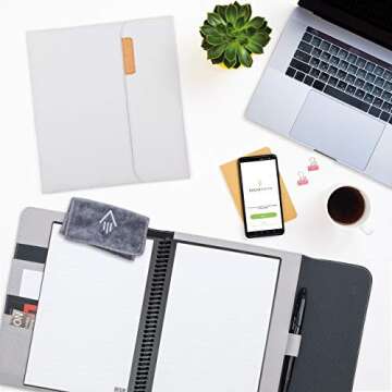 Eco-Friendly Rocketbook Capsule 2.0 Folio Cover - Black