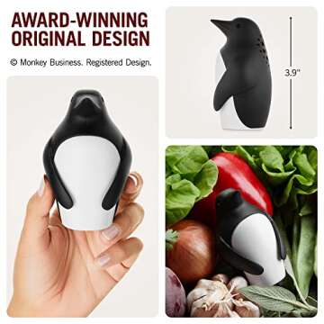 Monkey Business Chill Bill Refrigerator Deodorizer, Baking Soda Container, Baking Soda Fridge, Baking Soda Fridge Deodorizer, Cute Gifts, Kitchen Gadgets