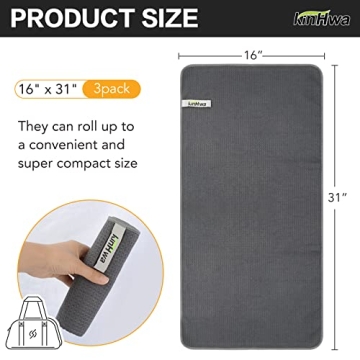 KinHwa Quick Dry Gym Towels - Highly Absorbent Microfiber Towels