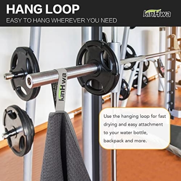 KinHwa Quick Dry Gym Towels - Highly Absorbent Microfiber Towels
