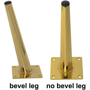 Stylish 7.8" Golden Metal Furniture Legs for Easy DIY