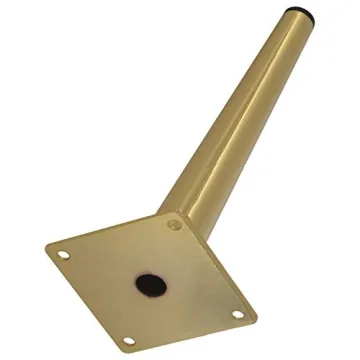 Stylish 7.8" Golden Metal Furniture Legs for Easy DIY