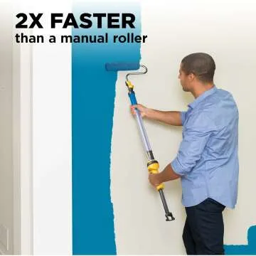 Wagner PaintStick EZ Roller for Hassle-Free Painting