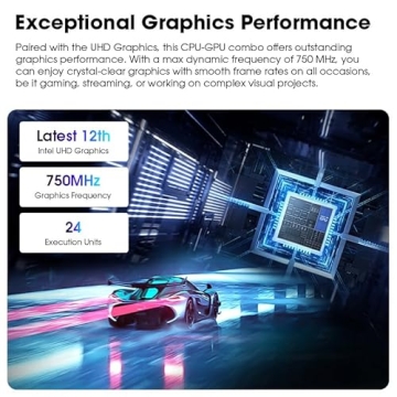 CHUWI LarkBox X Mini PC | Intel N100, 12GB RAM, 4K Display