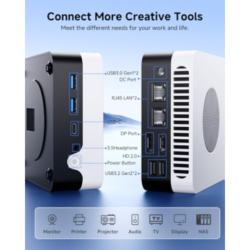 CHUWI LarkBox X Mini PC | Intel N100, 12GB RAM, 4K Display