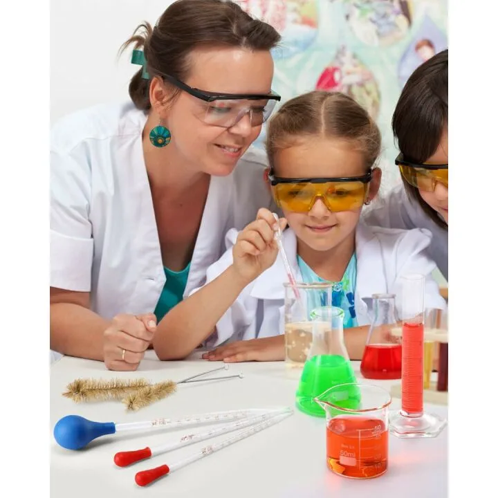 Complete Lab Glassware Set with Beakers & Flasks