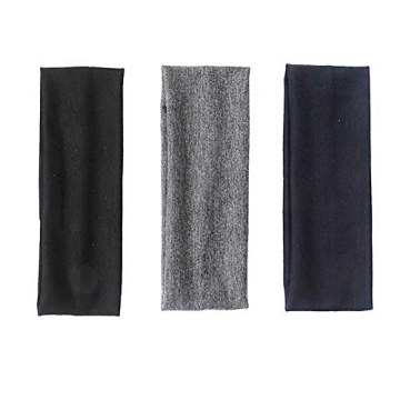 DERAYEE Stretch Elastic Yoga Headbands for Men Women