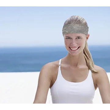 DERAYEE Stretch Elastic Yoga Headbands for Men Women