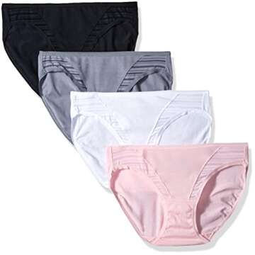 Fruit of the Loom Women's Coolblend Moisture Wicking Panties