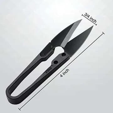 Bonsai Pruning Scissors 5 PCS, Small Pruner Shears, Bud Leaves Trimmer, Garden Shears for Plants, Gardening Clippers for Flower, Stainless Steel Bud and Bonsai Trimming Pruners Trimmers