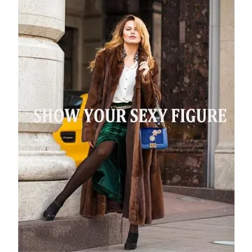 MERYLURE Plus Size Fleece Lined Tights for Women