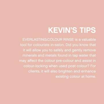KEVIN.MURPHY EVERLASTING.COLOUR RINSE - Hair Colour Conditioner - Colour Protect Hair Care - pH Balanced Conditioner - Sulphate Free - 250 mL / 8.4 fl oz