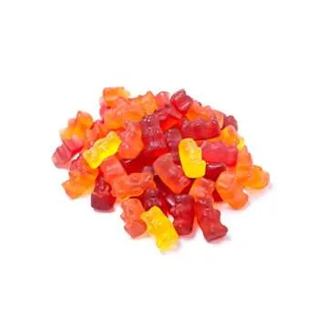 YumEarth Gluten Free Gummy Bears, Assorted Flavors, 99 grams, 5 Snack Packs Per Bag