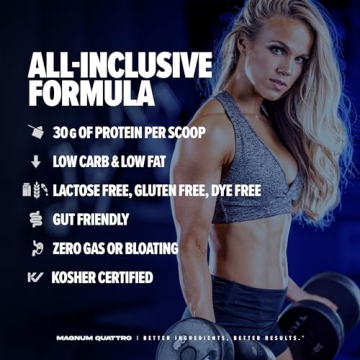 Premium Quattro Protein Powder for Muscle Recovery & Growth